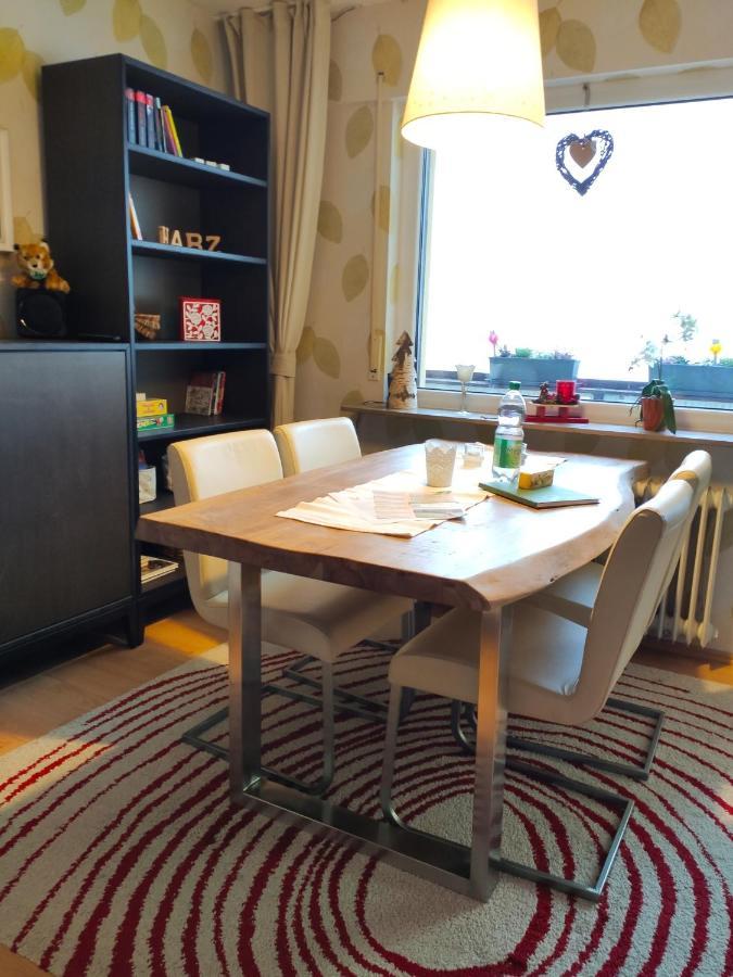 Ferienwohnung Harzluchs Mit Balkon, Netflix Und Sauna Im Haus Гогеґайс Екстер'єр фото